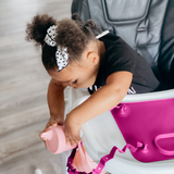 Busy Baby Mat with Toy Straps PINK