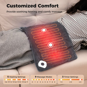 15 Feet Trampoline Pad Replacement Safety Pad with Fixing Straps (Blue)