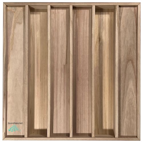 Paulownia Wood Acoustic Diffuser Panel | Sound Diffusion Panel