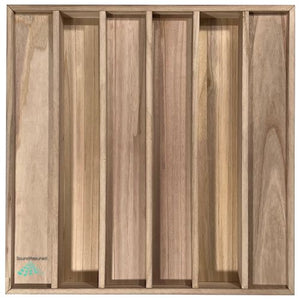Paulownia Wood Acoustic Diffuser Panel | Sound Diffusion Panel