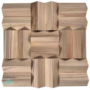 Paulownia Wood Acoustic Diffuser Panel | Sound Diffusion Panel