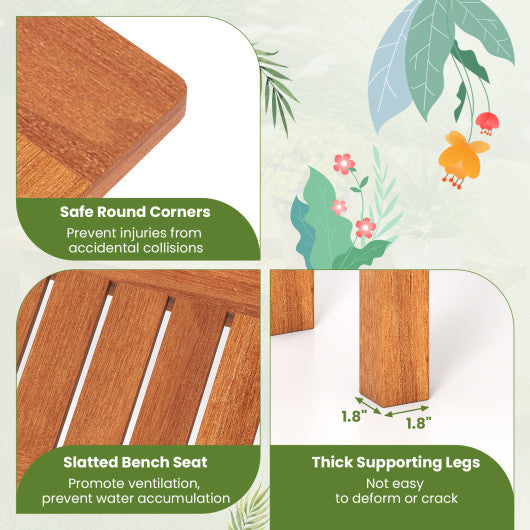 18 Gal Bamboo Tilt-out Laundry Hamper with Removable Fabric Bin-Natural