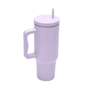 Monocolor Cold Cup Tumbler 40 Oz Handle Travel Mug