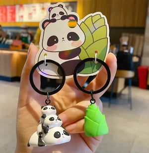 Couple A Pair Of Buckles Creative Keychain