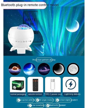 Northern Lights Starry Sky Projector