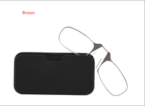 Legless Clamp Nose Reading Glasses For Both Men And Women +2.00 +2.50