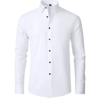 Men's Wrinkle-Free Elastic Business Shirt
