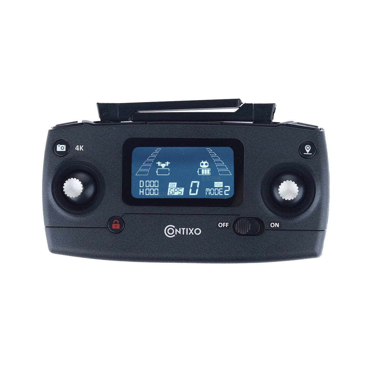 Contixo F30 GPS 4K Drone with UHD Camera, Brushless Motor, Follow Me, 2 Batteries & Carrying Case - Foldable FPV Quadcopter for Kids & Adults by Contixo