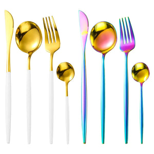 24 Pieces Luxury Cutlery Set