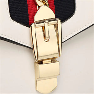 Small Square Bag with Ribbon and Wine God Design