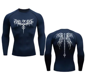 Anime Print Gym Sport Quick Dry Gym TShirts