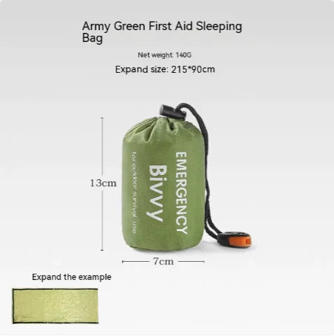 Portable Emergency Tent & Sleeping Bag