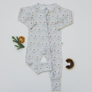Polar Bear Zippy Romper