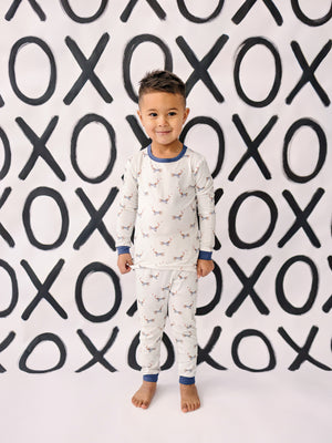 Puppy Love 2pc Bamboo Pajamas