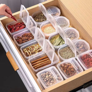 Kitchen Spice Storage Box Combination Set