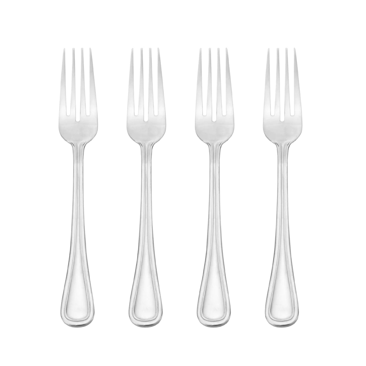 Pfaltzgraff Basics Edgebrook Stainless Steel Dinner Fork Set of 4