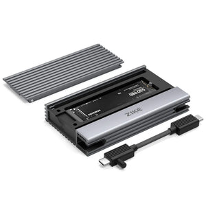 ZikeDrive Z666 USB4 40Gbps NVMe M.2 SSD Enclosure