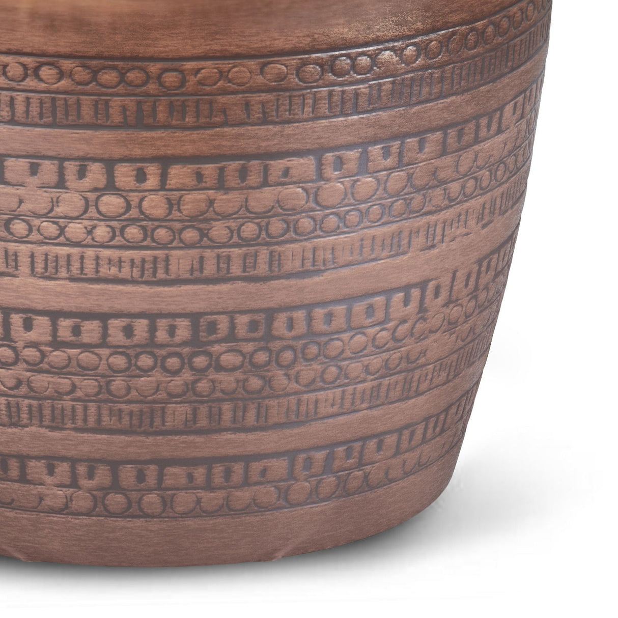 Johnsen - Handcrafted Large Metal Accent Table by Couch.com