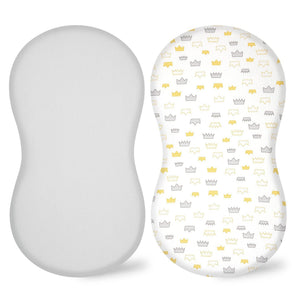Baby Cradle Fitted Sheet Elastic Printing Baby Caring Table Changing Cover