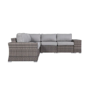 Rattan Sectional Sofa Set With Cushions by Couch.com