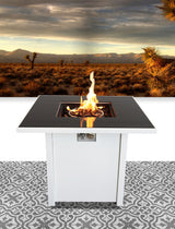Powdercoated Fire Pit With Top by Couch.com