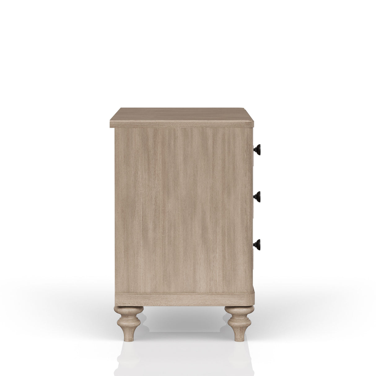 3 Drawer Nightstand - Sand by Couch.com