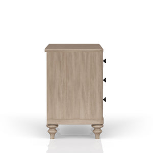 3 Drawer Nightstand - Sand by Couch.com