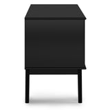 Draper - Handcrafted Mid Century Low TV Media Stand by Couch.com