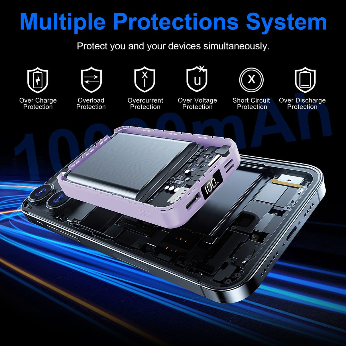 MagSafe Power Bank with Stand by DirectDeals