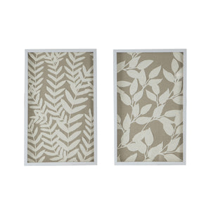 Shadow Box Wall Decor (Set of 2) - White by Couch.com