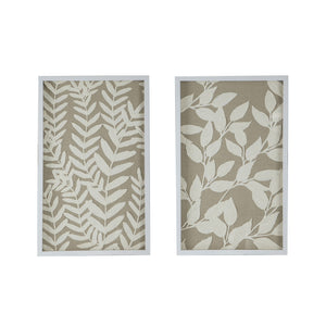 Shadow Box Wall Decor (Set of 2) - White by Couch.com