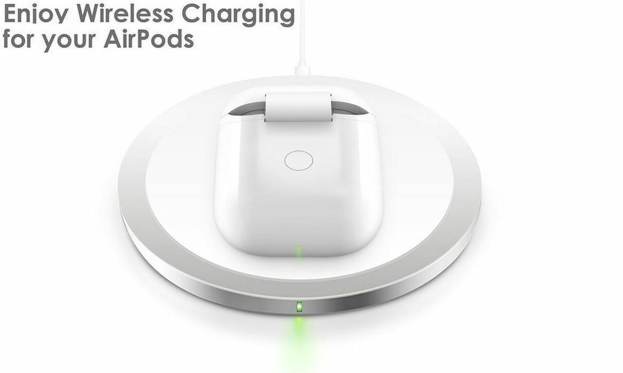 Qi Wireless Charging Case Cover for Apple® Airpods by Infinite Basics