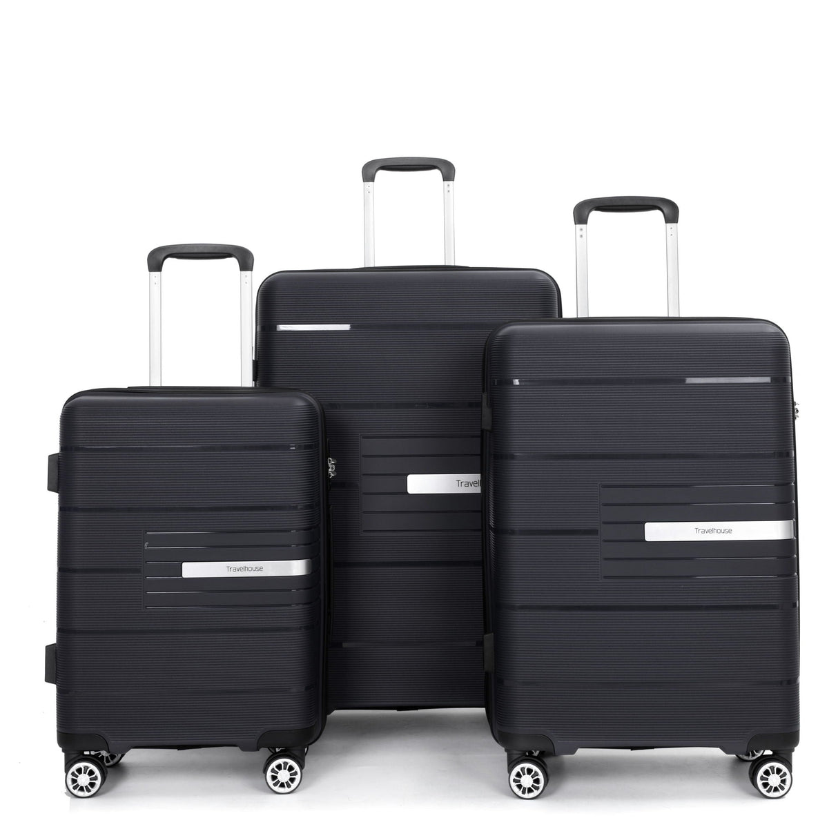 Hardshell Suitcase Double Spinner Wheels Luggage Sets, Lightweight With Tsa Lock, 3 Piece Set by Couch.com