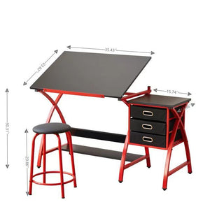 Drafting Table With Stool by Couch.com