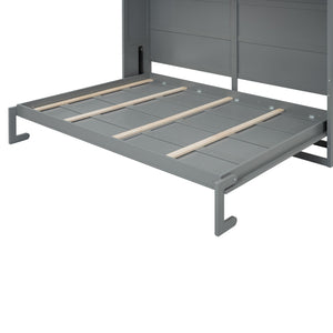 Murphy Wall Bed With Top Cabinets & Wine Rack by Couch.com