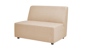 Cleo - Modular Upholstered Deep Seating Patio Armless Loveseat by Couch.com