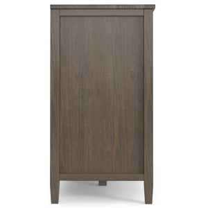 Ela - Wide Storage Cabinet - Smoky Brown by Couch.com