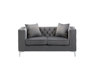 Lorreto - Velvet Loveseat by Couch.com