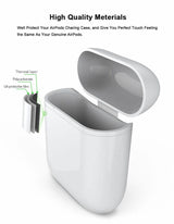 Qi Wireless Charging Case Cover for Apple® Airpods by Infinite Basics