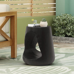 Hollow Side Table, Durable And Weather Resistant