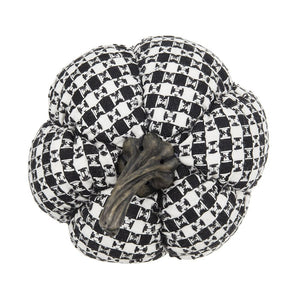 Plaid Pumpkin Decor, For Holiday Halloween Decoration by Couch.com