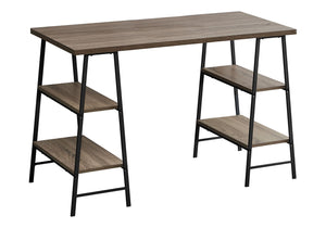 Computer Desk For Home Office, Storage Shelves, Industrial Design by Couch.com