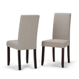 Acadian - Upholstered Parson Dining Chair (Set of 2) by Couch.com