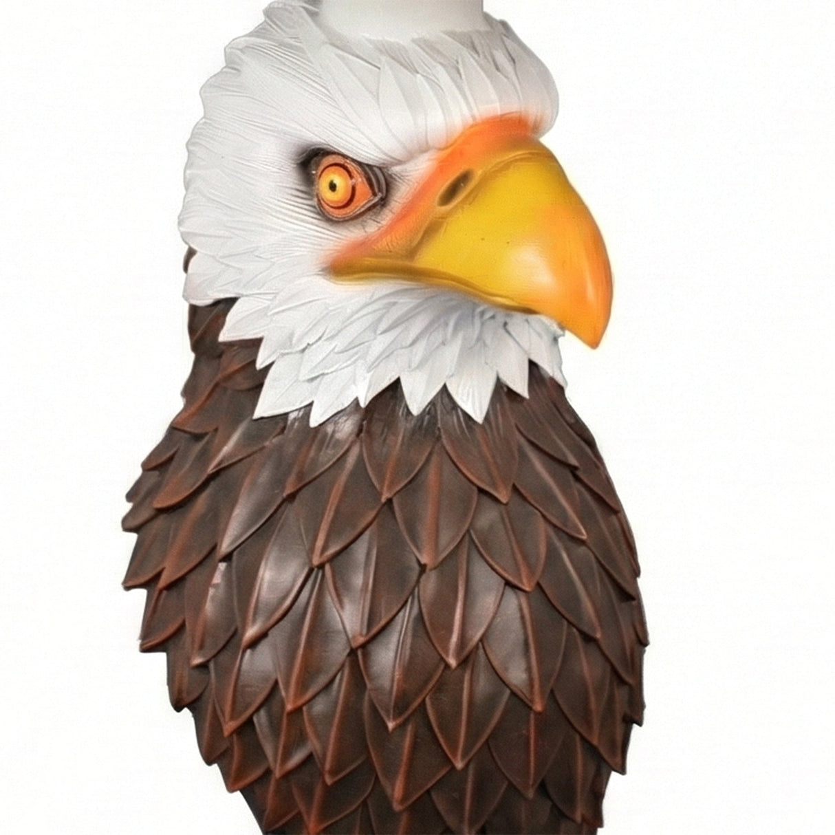 Eagle Head Accent Table Animal Statue End Table