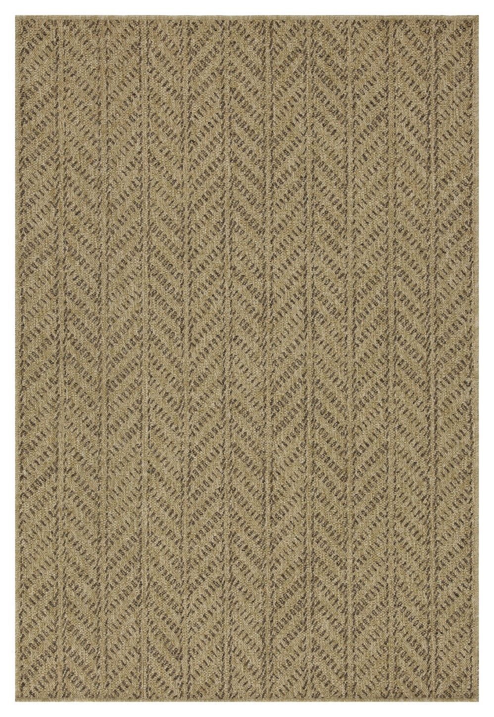 Earth - 7'10" X 10'3" Indoor, Outdoor Area Rug - Mocha, Natural by Couch.com