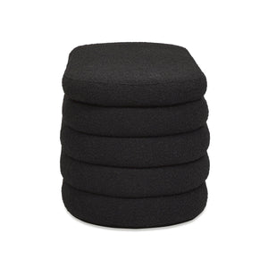 Fuji - Upholstered Oval Storage Bench by Couch.com