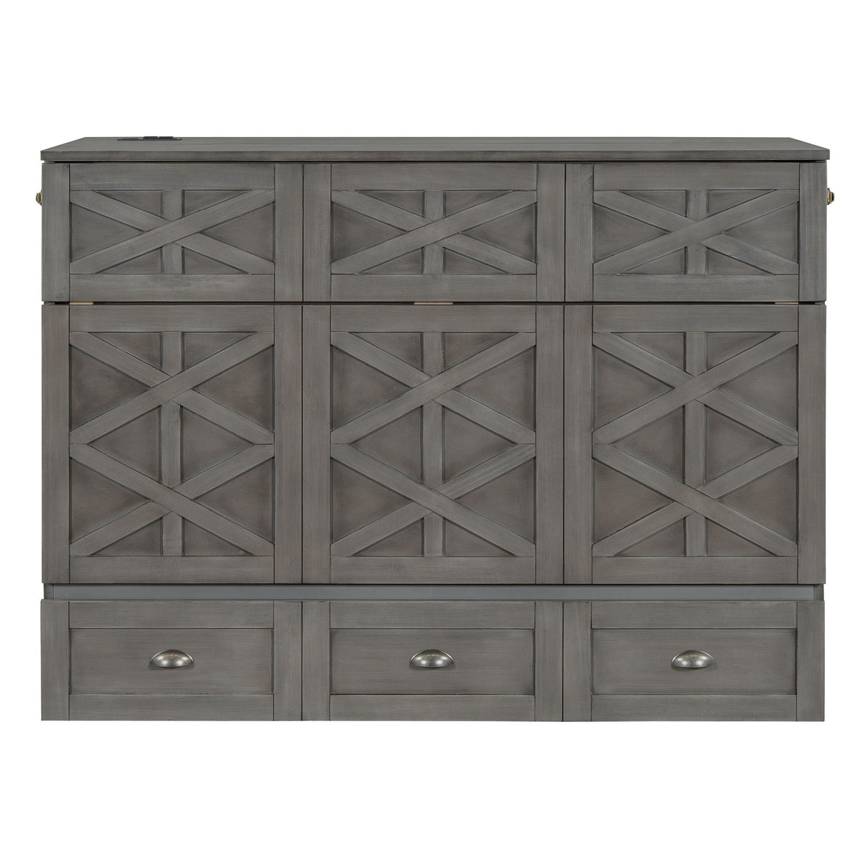 Murphy Bed With Large Drawers And USB Ports by Couch.com