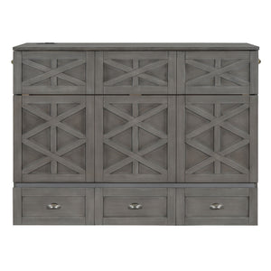 Murphy Bed With Large Drawers And USB Ports by Couch.com