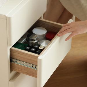 Table Dresser Without Mirror, Compact Dresser Accessories Storage Drawer - White by Couch.com