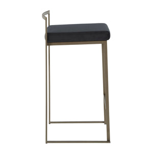 Fuji - Industrial Stackable Counter Stool Elegant Design by Couch.com